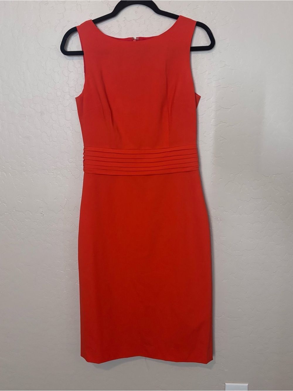 J.Crew 365 Sheath Dress Orange Sleeveless Career Women's 2T